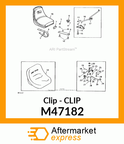 Clip - CLIP M47182