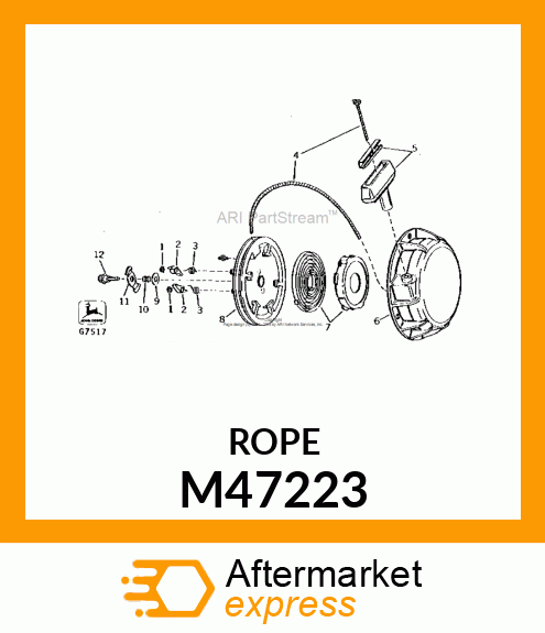 Rope - STARTER ROPE M47223