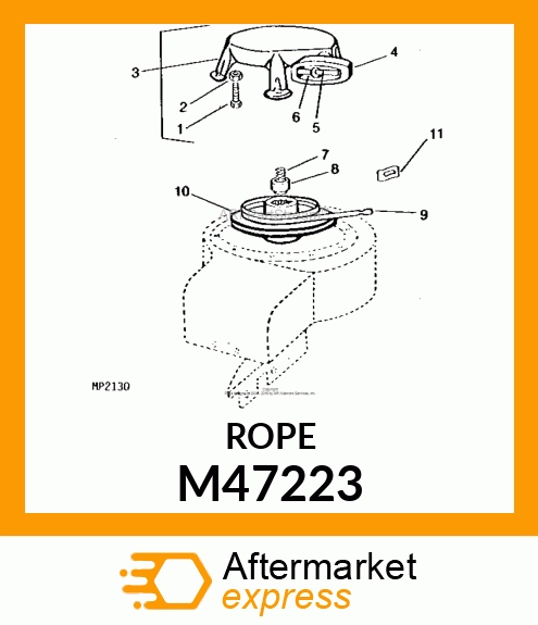 Rope - STARTER ROPE M47223