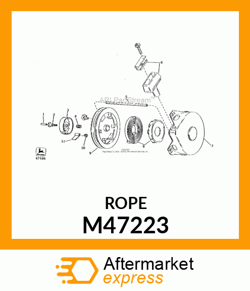 Rope - STARTER ROPE M47223