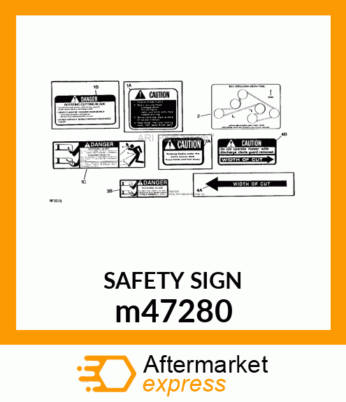 SAFETY SIGN m47280