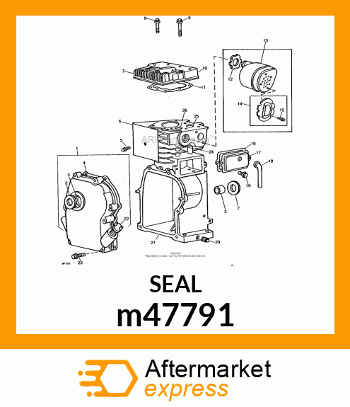 SEAL, OIL m47791