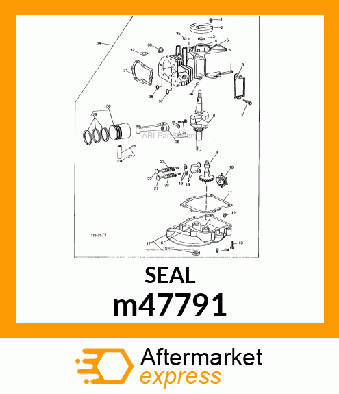 SEAL, OIL m47791