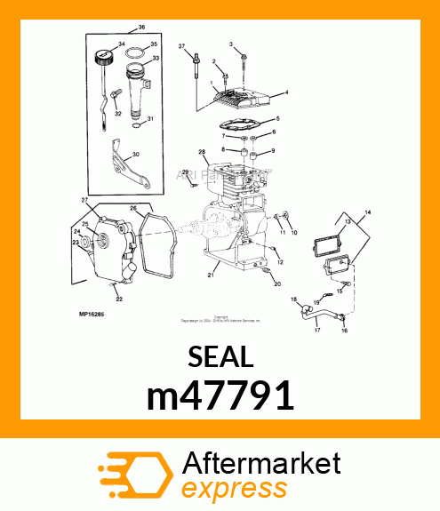 SEAL, OIL m47791