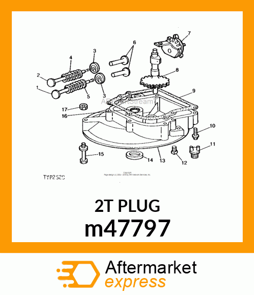 PLUG, OIL FILLER m47797