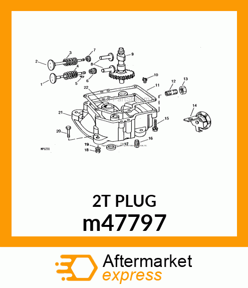 PLUG, OIL FILLER m47797