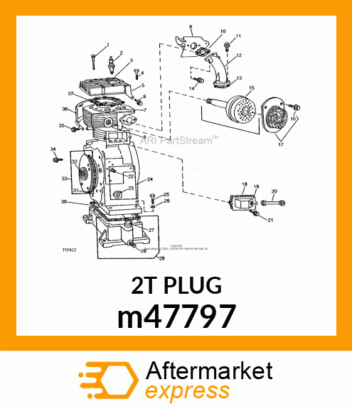 PLUG, OIL FILLER m47797