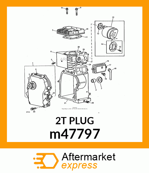 PLUG, OIL FILLER m47797