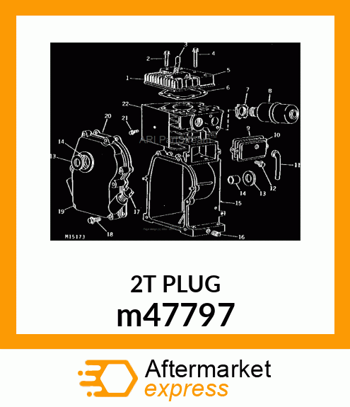 PLUG, OIL FILLER m47797