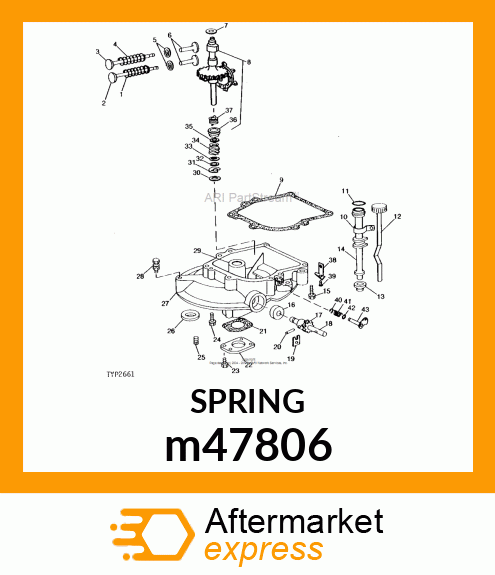 RETAINER, VALVE SPRING m47806