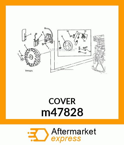 COVER, POINT amp; CONDENSOR m47828