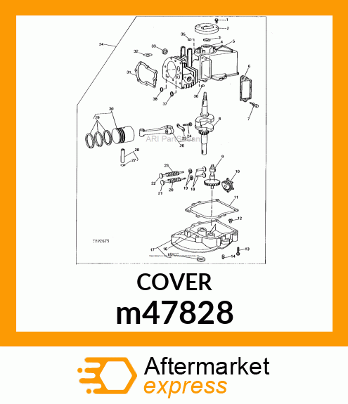 COVER, POINT amp; CONDENSOR m47828