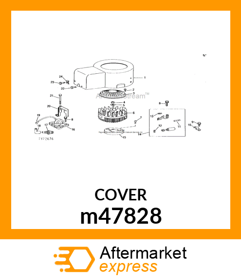 COVER, POINT amp; CONDENSOR m47828