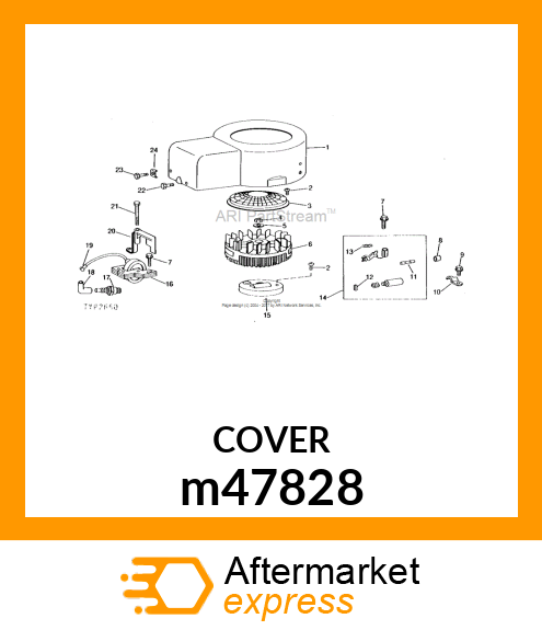 COVER, POINT amp; CONDENSOR m47828