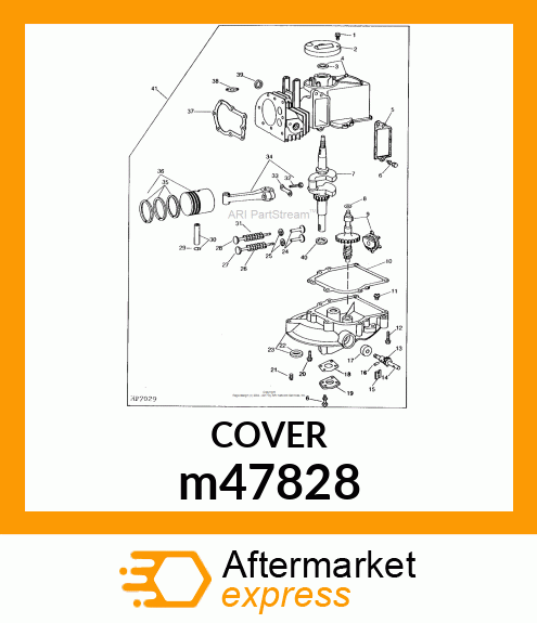 COVER, POINT amp; CONDENSOR m47828