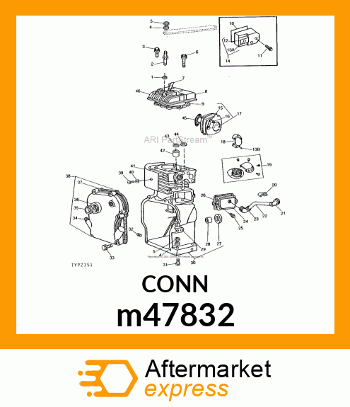 GROMMET, BREATHER TUBE m47832