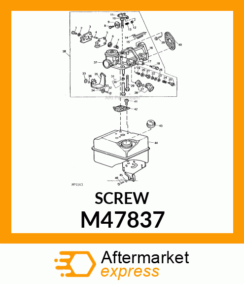 Valve - VALVE *SS* M47837