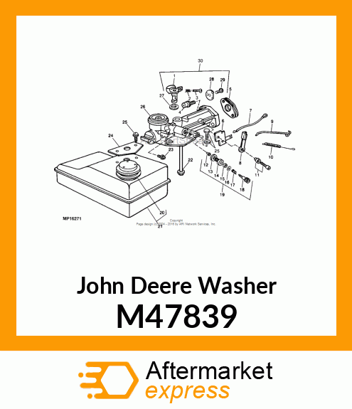 Washer M47839