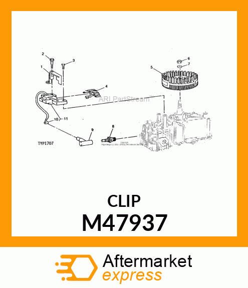 Vane - GOVERNOR BLADE M47937