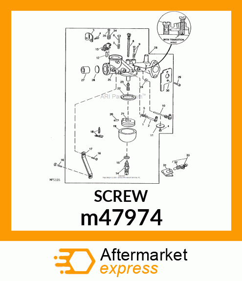 CARBURETOR m47974