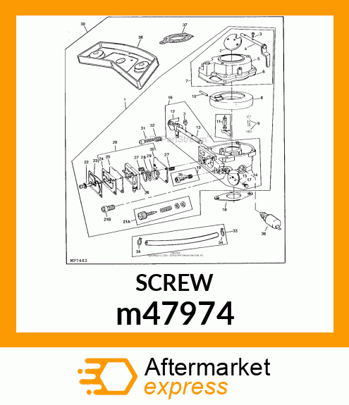 CARBURETOR m47974