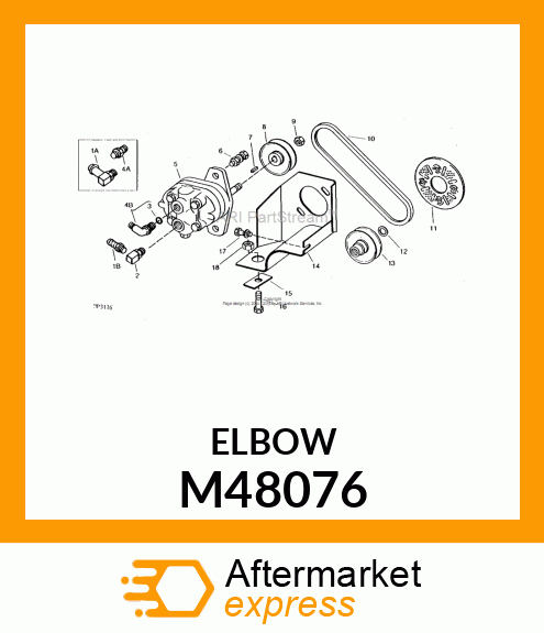 Elbow Fitting - 90 DEG ELBOW (Part is Obsolete) M48076