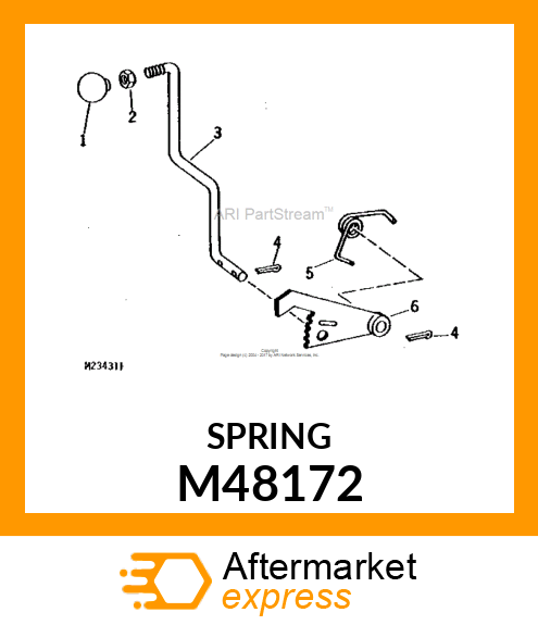 Torsion Spring - M48172