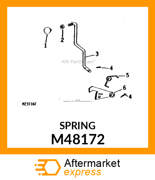 Torsion Spring - M48172