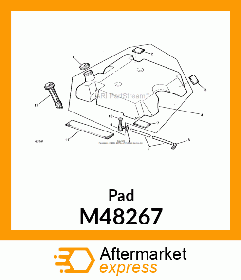 Pad M48267