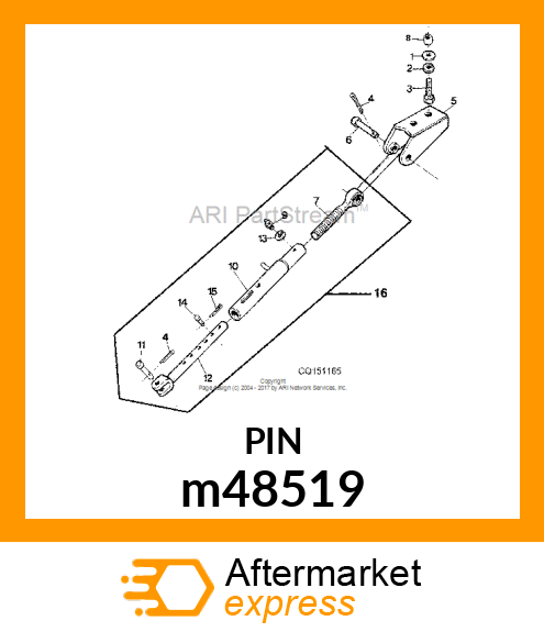 PIN, DRILLED m48519