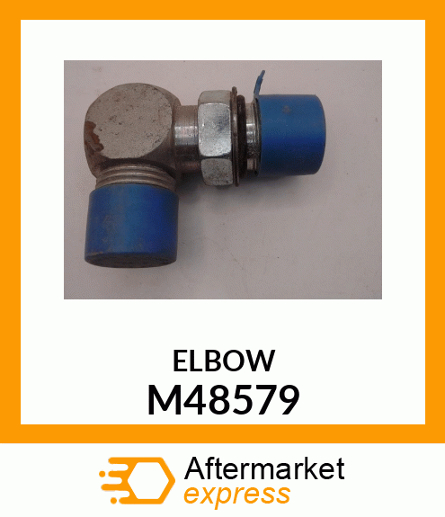 ELBOW, HYDRAULIC TUBE 90 DEGREE M48579