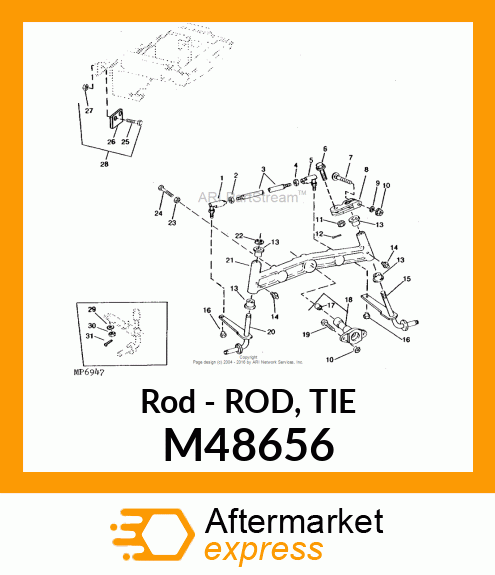 Rod - ROD, TIE M48656