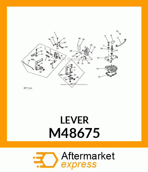 Lever M48675
