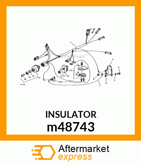 SWITCH, SWITCH RIVETED ASSY m48743