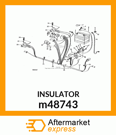 SWITCH, SWITCH RIVETED ASSY m48743