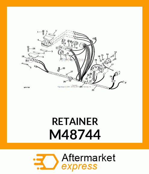 Retainer - M48744