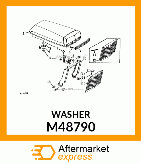 WASHER M48790