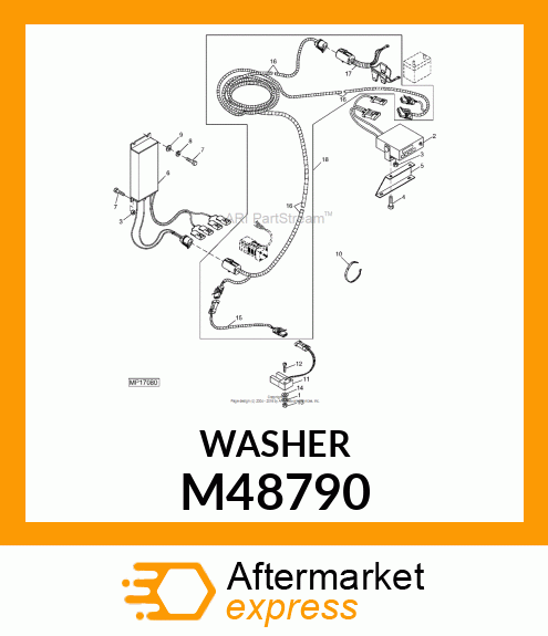 WASHER M48790