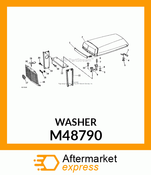 WASHER M48790