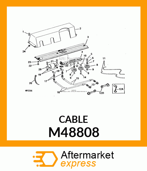 CONTROL CABLE M48808