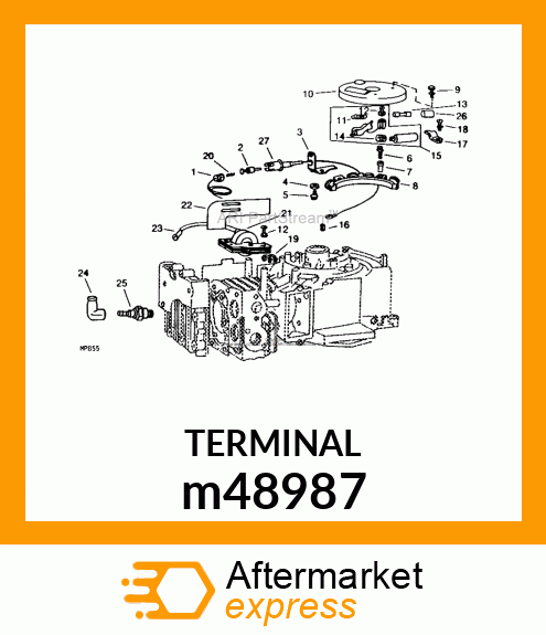 TERMINAL, CABLE m48987