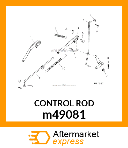 CONTROL ROD m49081