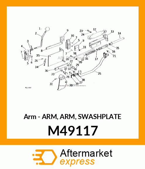 Arm - ARM, ARM, SWASHPLATE M49117