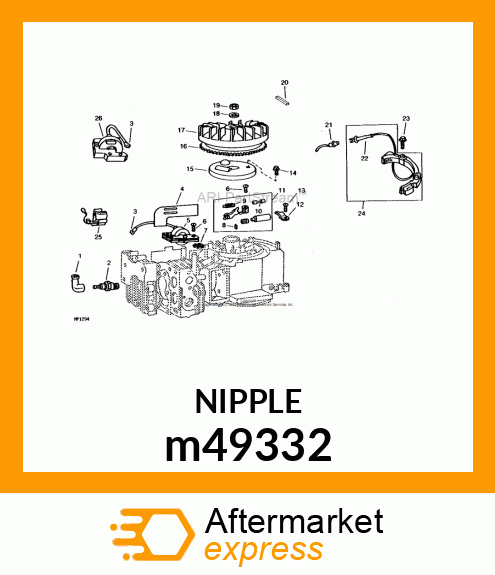 BOOT, SPARK PLUG m49332