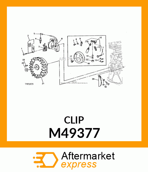 Clip M49377