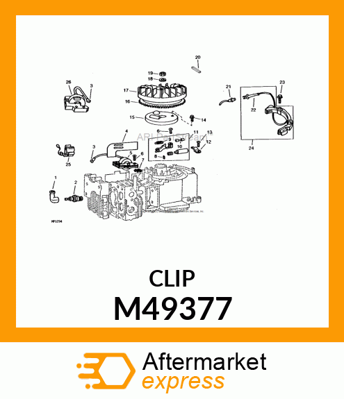 Clip M49377