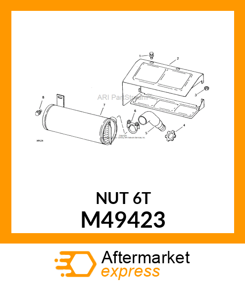 Lock Nut M49423