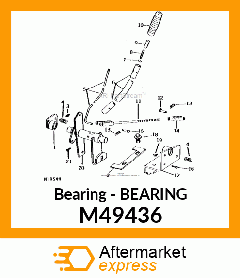 Bearing - BEARING M49436