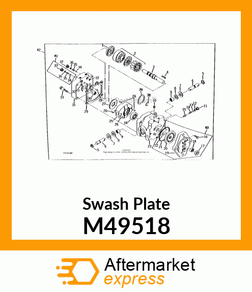 Swash Plate M49518