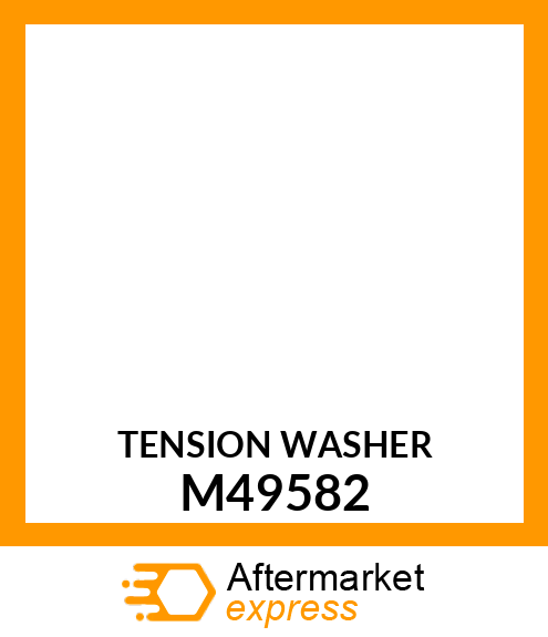 TENSION WASHER M49582